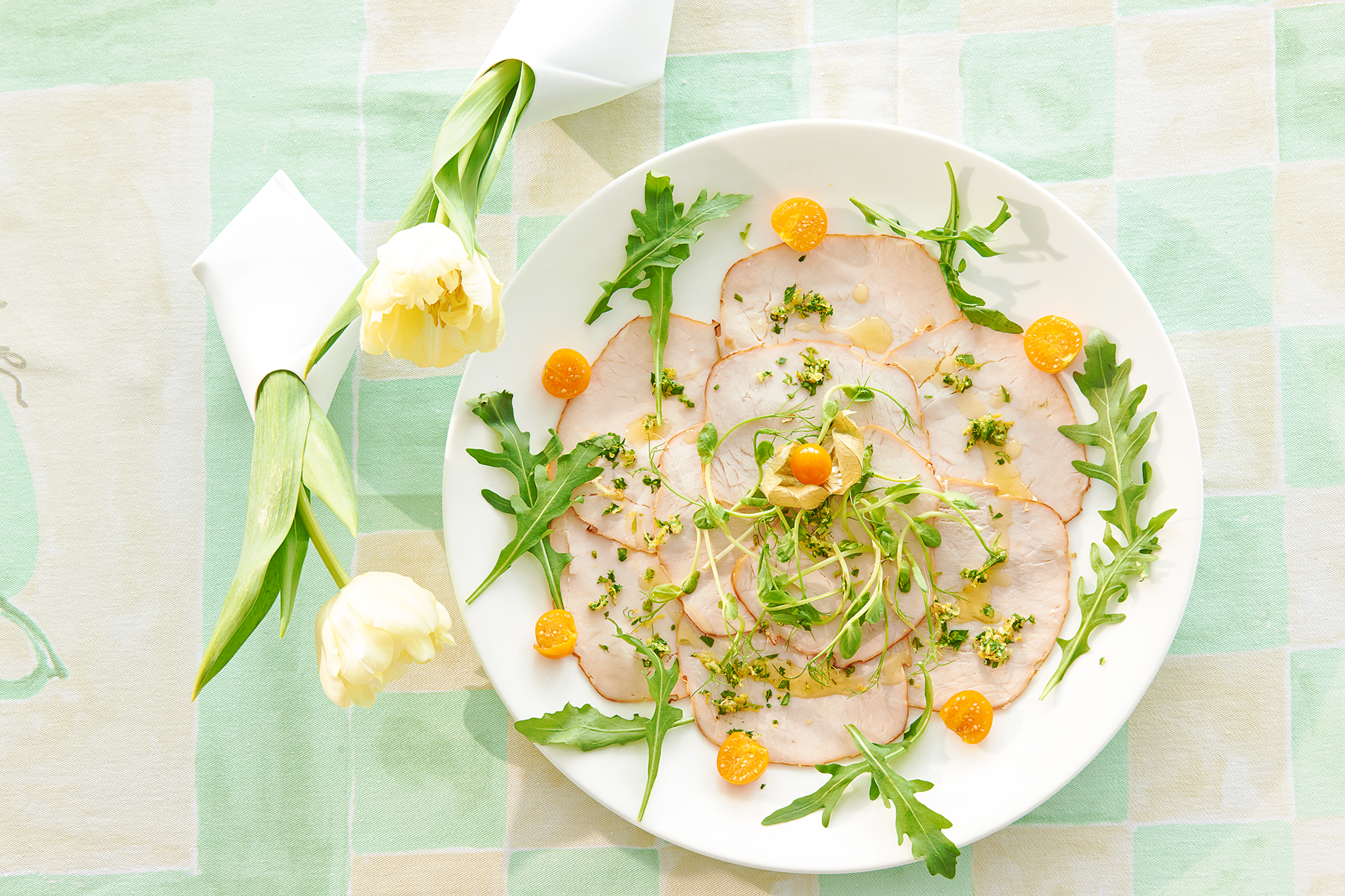 Carpaccio vom Schweinerücken