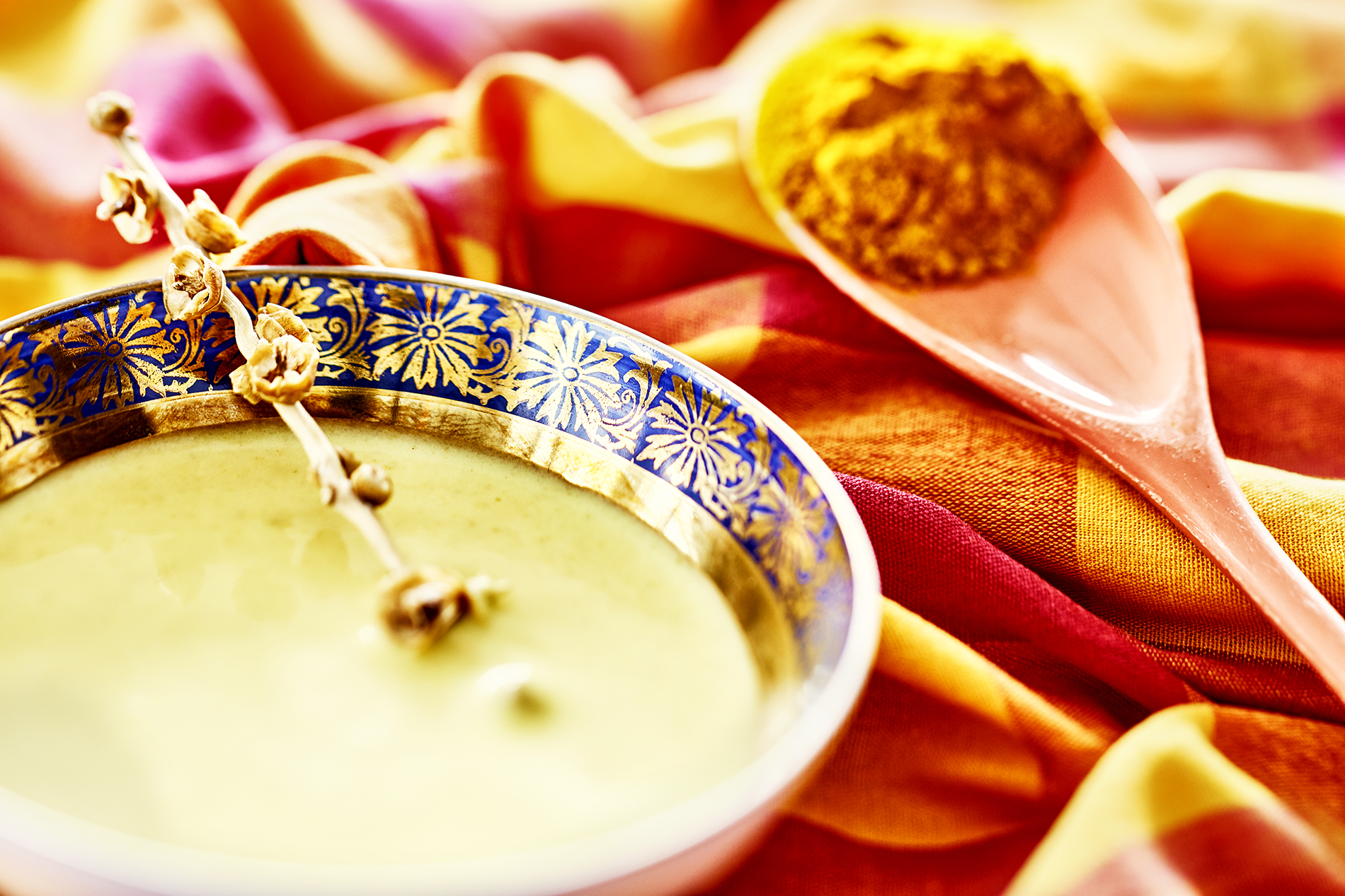 Curry-Bananen-Suppe