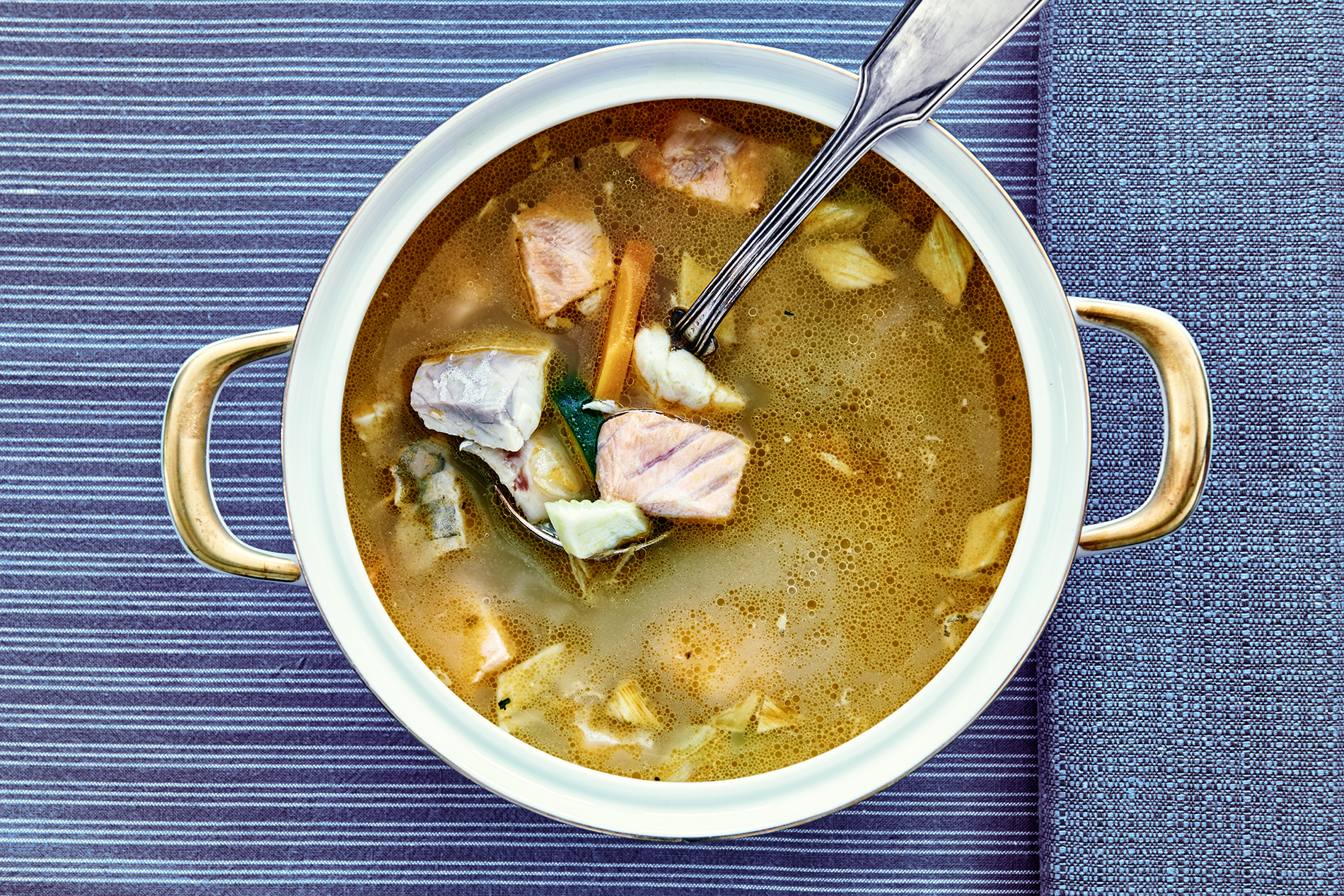 Fish soup with fennel and anise