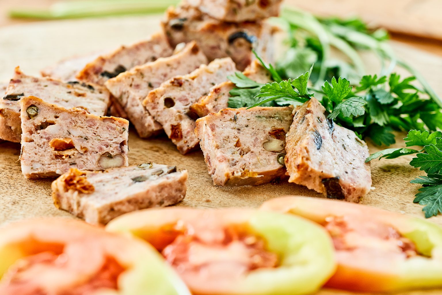 Mediterrane Fleischpastete