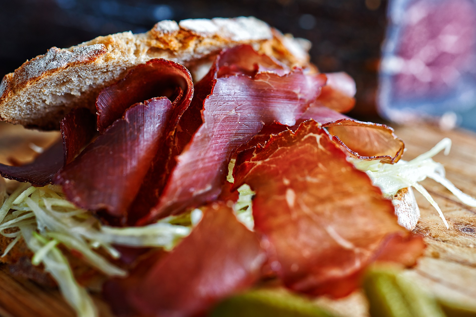 Sandwich mit fränkischem Zwetschgenbames